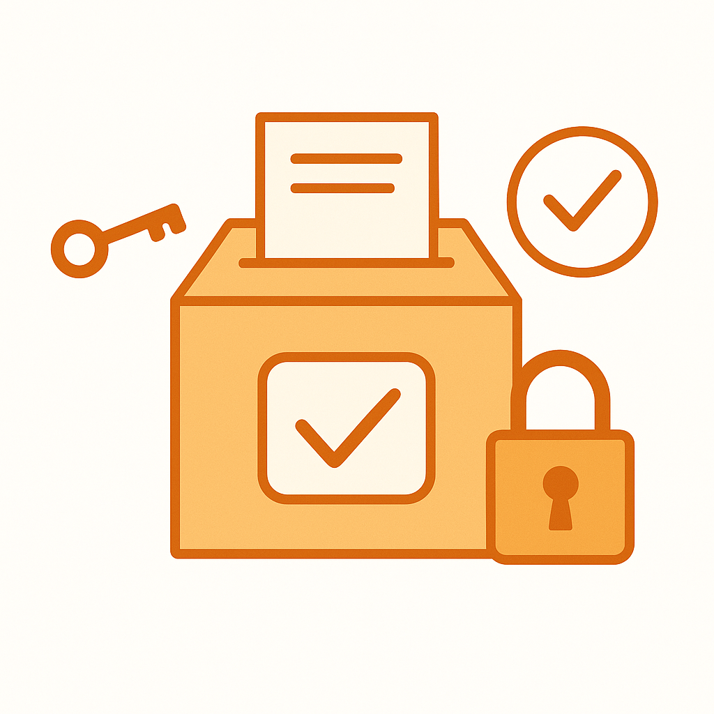 Voting system illustration